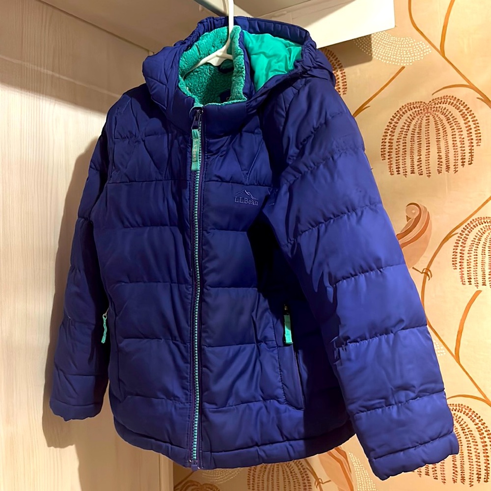 LL Bean Puffer, kids 5-6